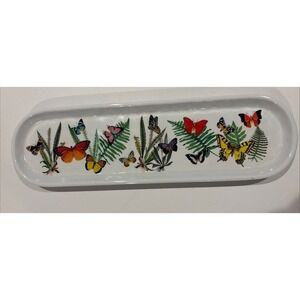 Michel Design Works Melamine Butterfly Papillion Serving Tray Jewelry Tray
